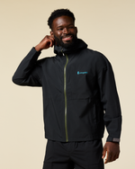 Cielo Rain Jacket - Men's - All Black - US 5828