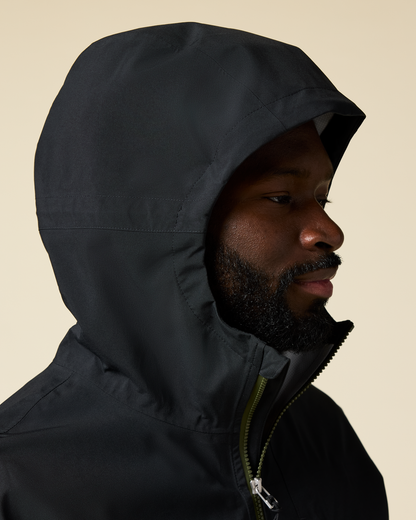 Cielo Rain Jacket - Men's - All Black - US 5828