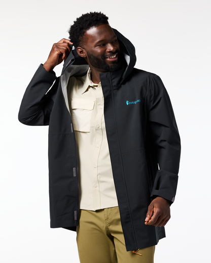 Cielo Rain Parka - Men's - Cotopaxi Black - US 4387