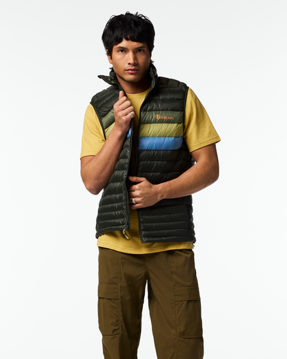 Fuego Down Vest - Men's - Woods Stripes - US 4073