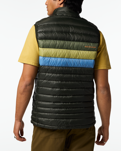 Fuego Down Vest - Men's - Woods Stripes - US 4073