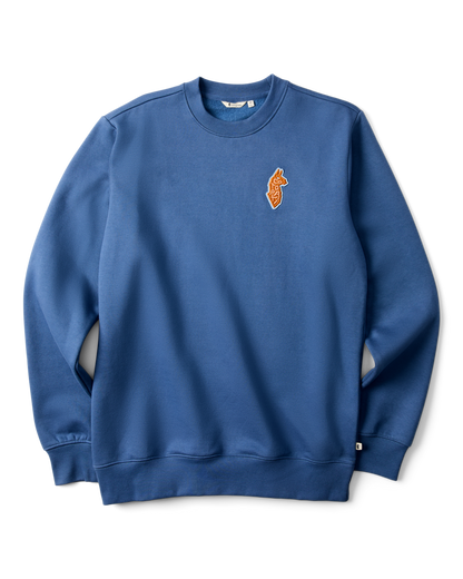 Lava Llama Crew Sweatshirt - Men's - Deep Sea - US 1356