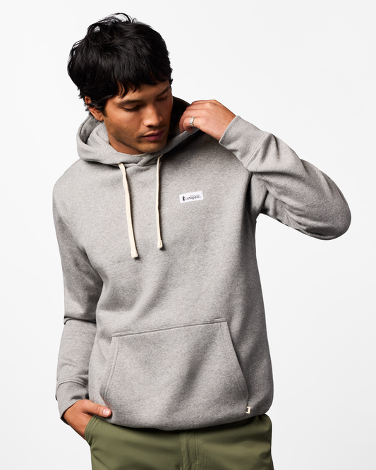 Llama Patch Pullover Hoodie - Men's - Heather Grey - US 4237