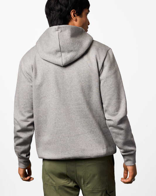 Llama Patch Pullover Hoodie - Men's - Heather Grey - US 4237