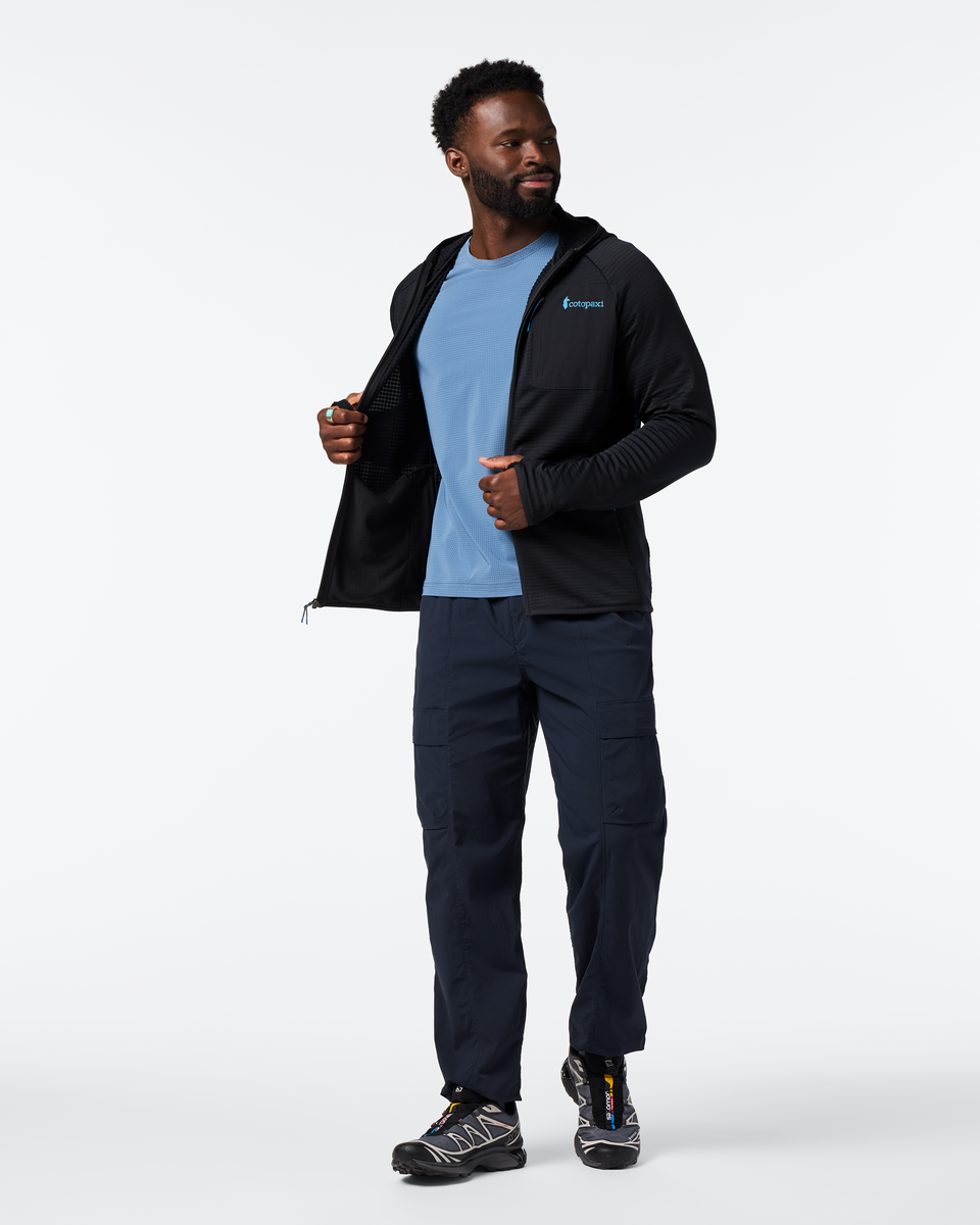 Otero Fleece Full-Zip Hooded Jacket - Men's - Cotopaxi Black - US 1201