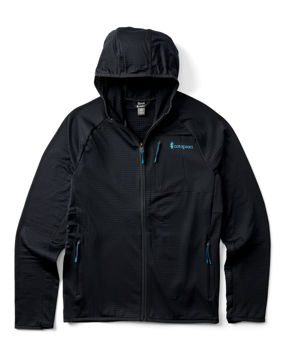 Otero Fleece Full-Zip Hooded Jacket - Men's - Cotopaxi Black - US 1201