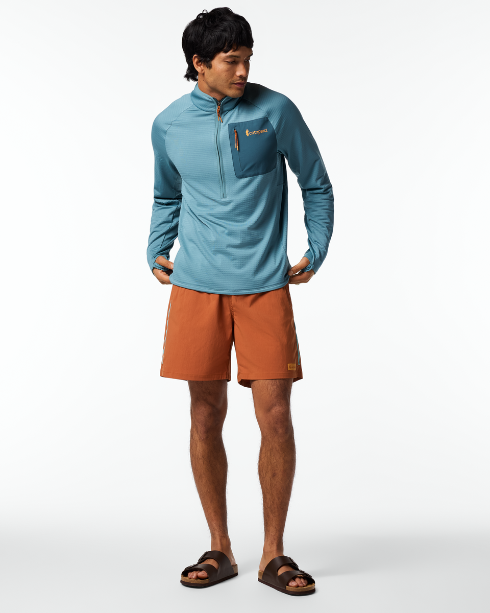 Otero Fleece Half-Zip Pullover - Men's - Everglade - US 9864