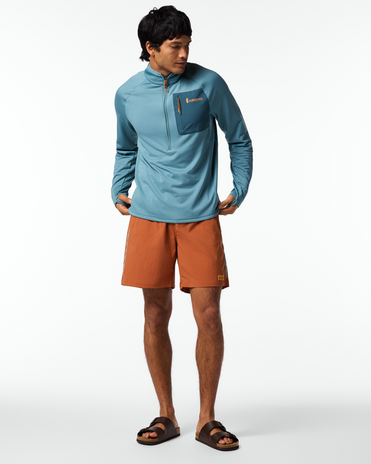 Otero Fleece Half-Zip Pullover - Men's - Everglade - US 9864