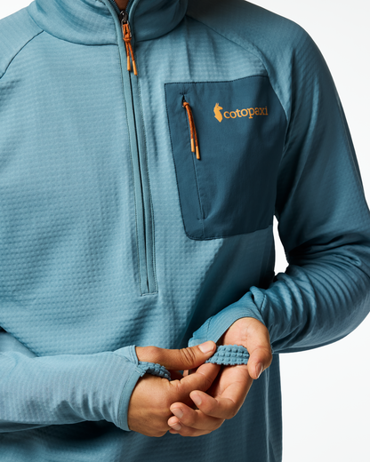 Otero Fleece Half-Zip Pullover - Men's - Everglade - US 9864
