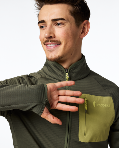Otero Fleece Half-Zip Pullover - Men's - Fatigue - US 1761
