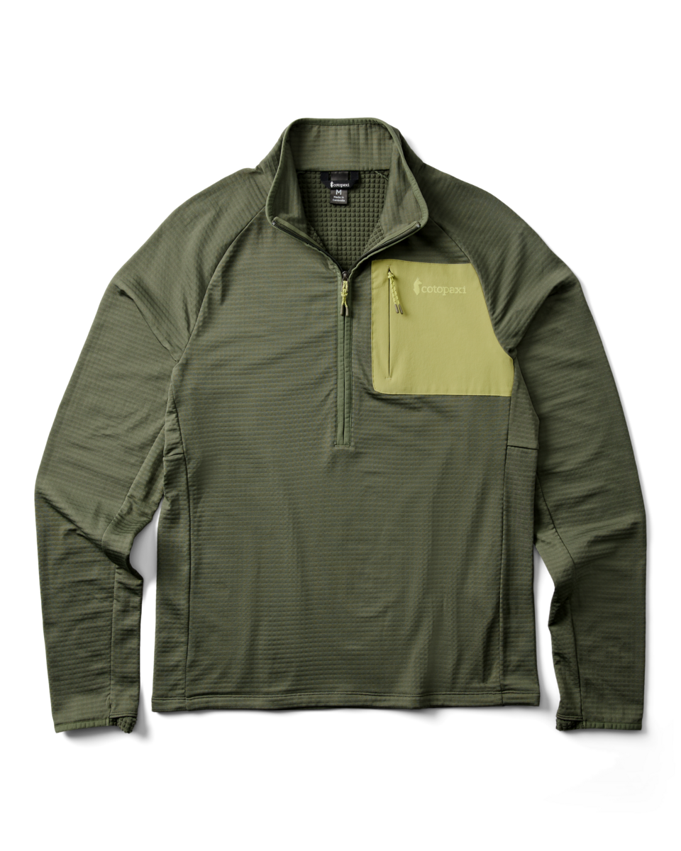 Otero Fleece Half-Zip Pullover - Men's - Fatigue - US 1761