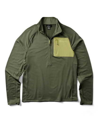 Otero Fleece Half-Zip Pullover - Men's - Fatigue - US 1761