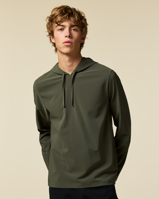 Pulso Tech Hoodie - Men's - Fatigue - US 9709