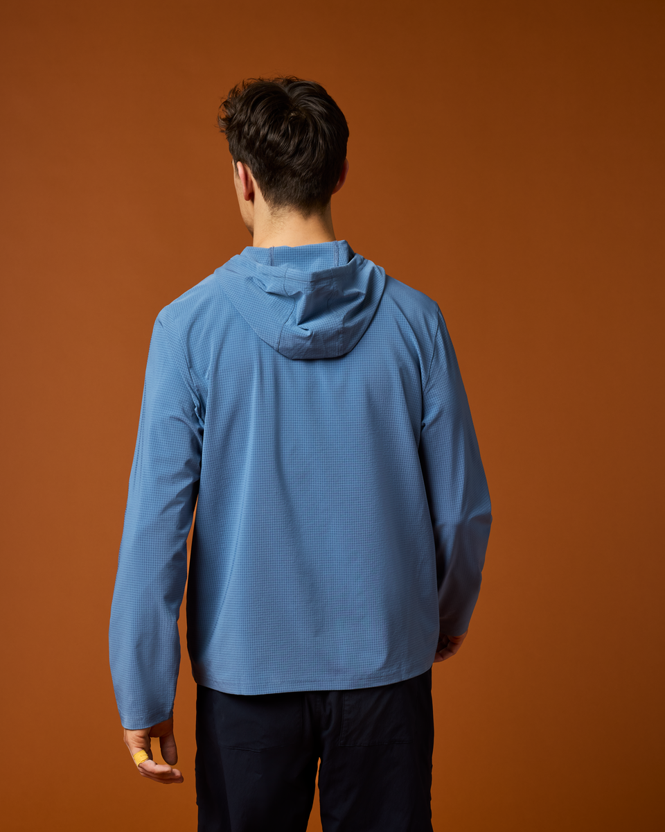 Pulso Tech Hoodie - Men's - Steel Blue - US 7053
