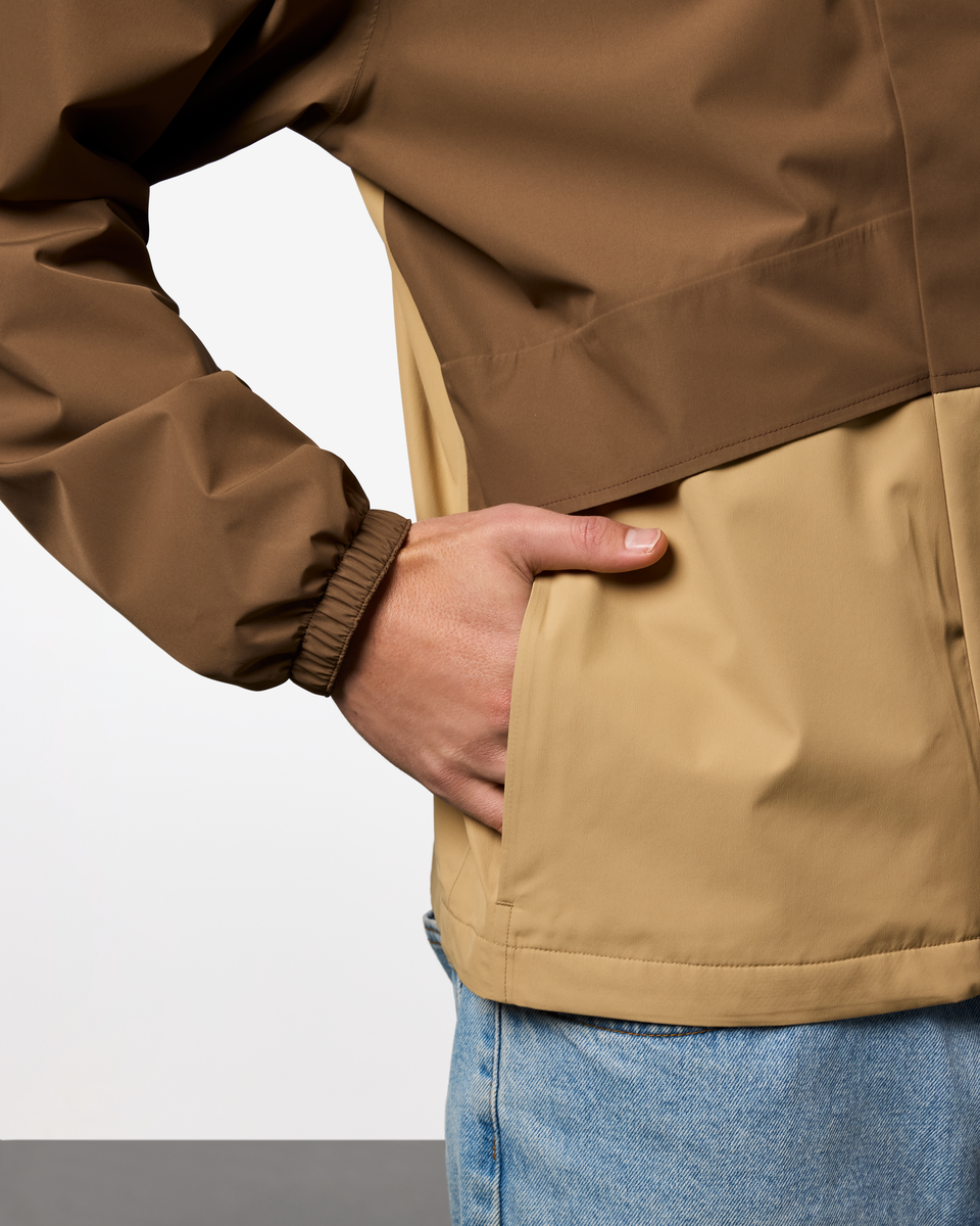 Rayu Rain Jacket - Men's - Dune/Khaki - US 1010