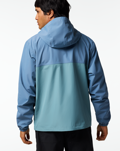 Rayu Rain Jacket - Men's - Steel Blue/Everglade - US 5142