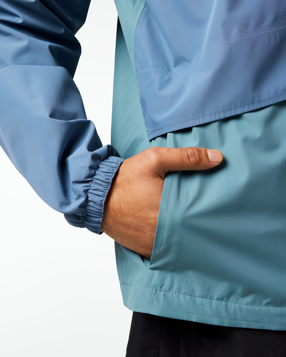 Rayu Rain Jacket - Men's - Steel Blue/Everglade - US 5142