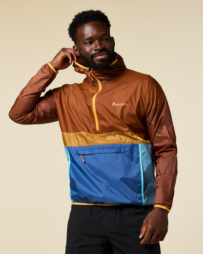 Teca Half-Zip Windbreaker - Men's - Eat More Veggies - US 1218