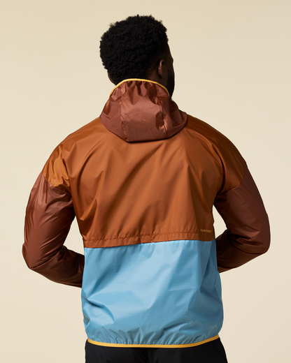 Teca Half-Zip Windbreaker - Men's - Eat More Veggies - US 1218