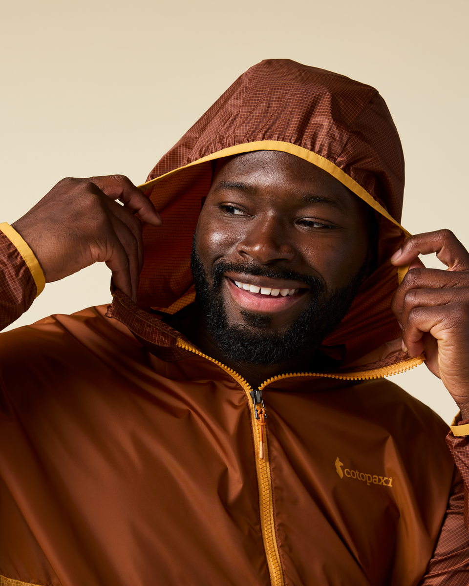 Teca Half-Zip Windbreaker - Men's - Eat More Veggies - US 1218