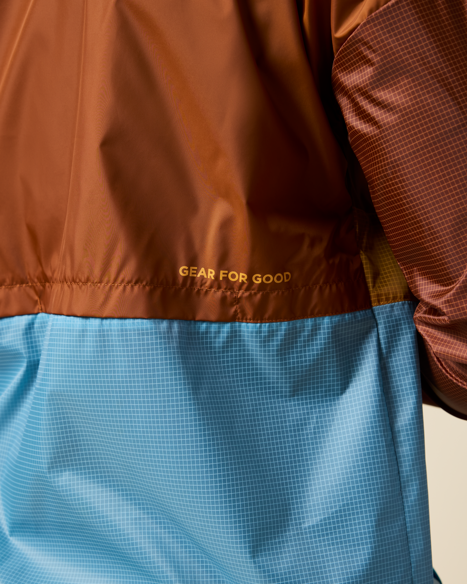 Teca Half-Zip Windbreaker - Men's - Eat More Veggies - US 1218