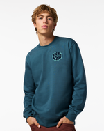 Trail To Sea Crew Sweatshirt - Men's - Ocean - US 8174