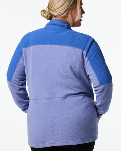 Abrazo Fleece Full-Zip Jacket - Women's - Azure/Aster - US 6116