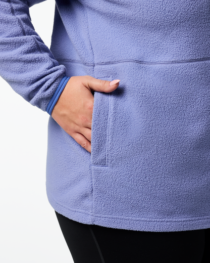 Abrazo Fleece Full-Zip Jacket - Women's - Azure/Aster - US 6116