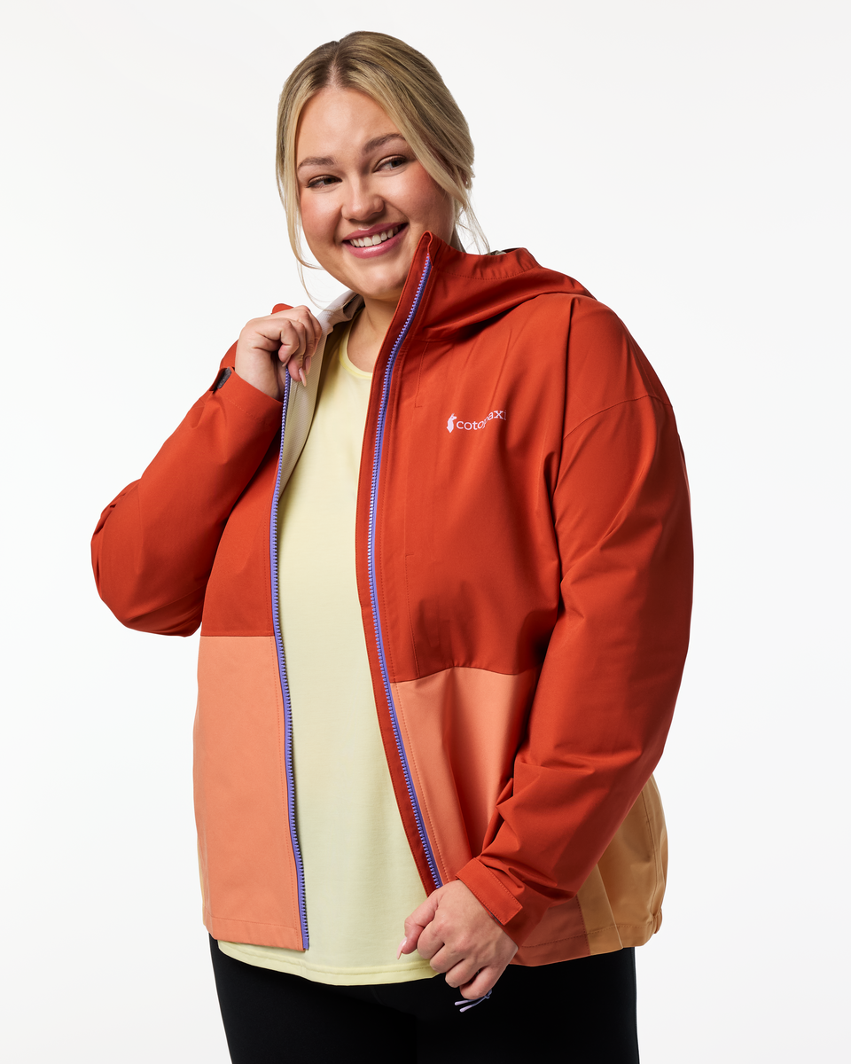 Cielo Rain Jacket - Women's - Chimayo/Grapefruit - US 5932