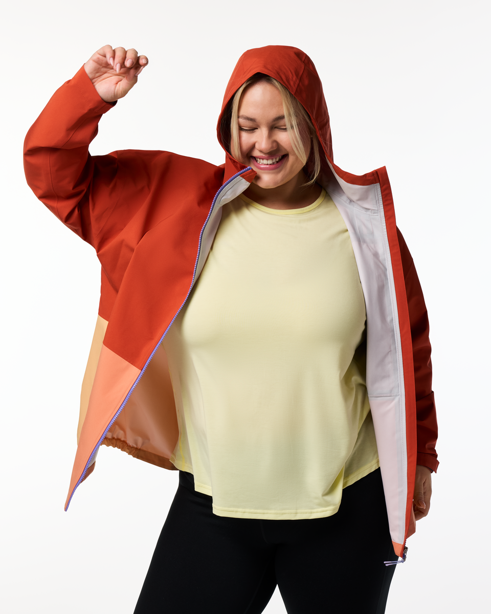 Cielo Rain Jacket - Women's - Chimayo/Grapefruit - US 5932