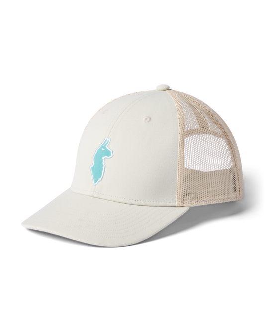 Llama Trucker Hat - Mineral - US 3491
