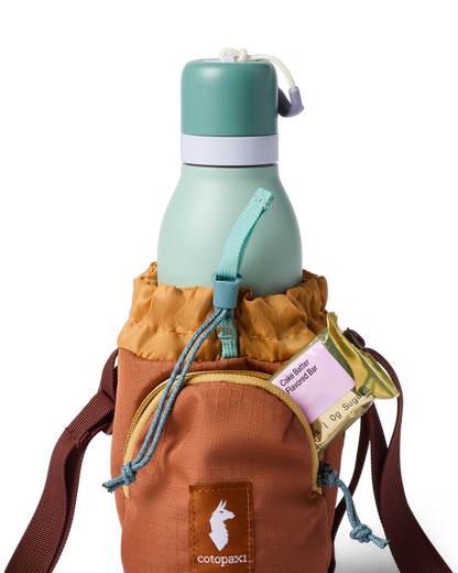 Todo Water Bottle Sling - Honeycomb/Whiskey - US 3070