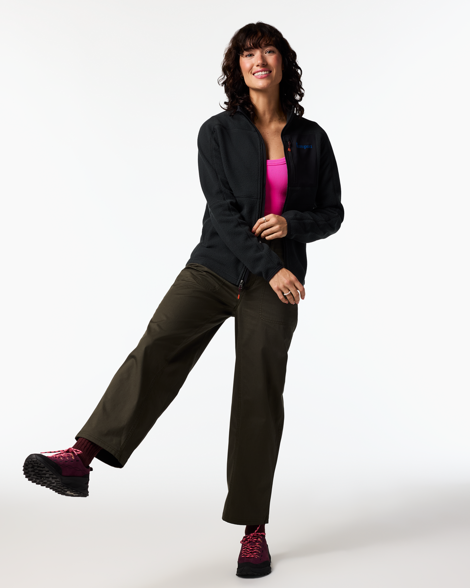 Abrazo Fleece Full-Zip Jacket - Women's - Cotopaxi Black - US 7142