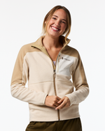 Abrazo Fleece Full-Zip Jacket - Women's - Khaki/Cream - US 6461