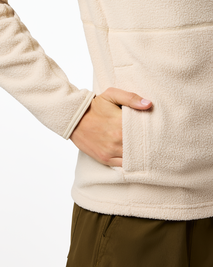Abrazo Fleece Full-Zip Jacket - Women's - Khaki/Cream - US 6461