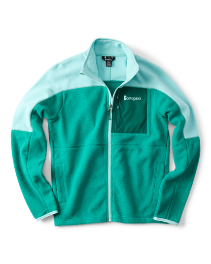 Abrazo Fleece Full-Zip Jacket - Women's - Tide Pool/Malachite - US 4813