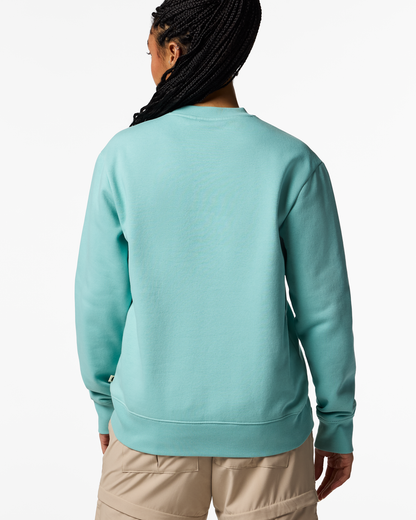 Adventure Gear Crew Sweatshirt - Women's - Tide Pool - US 5378