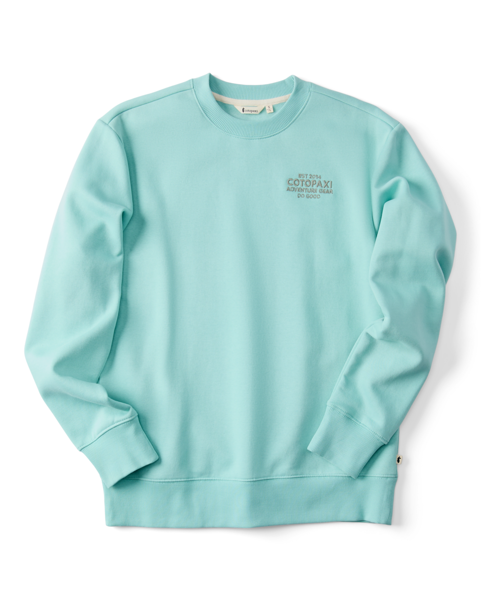 Adventure Gear Crew Sweatshirt - Women's - Tide Pool - US 5378