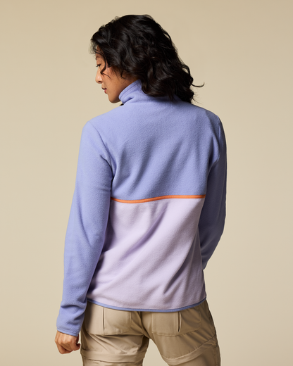 Amado Fleece Pullover - Women's - Aster/Moonbeam - US 4657
