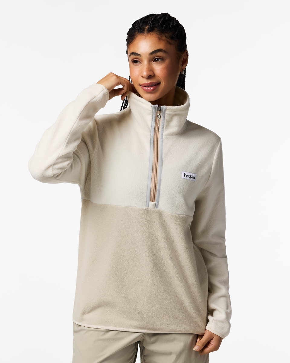 Amado Fleece Pullover - Women's - Chalk/Mineral - US 3684