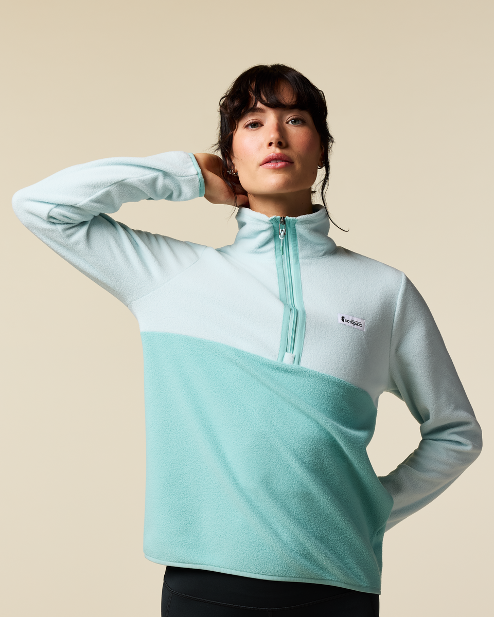 Amado Fleece Pullover - Women's - Surf/Tide Pool - US 2117