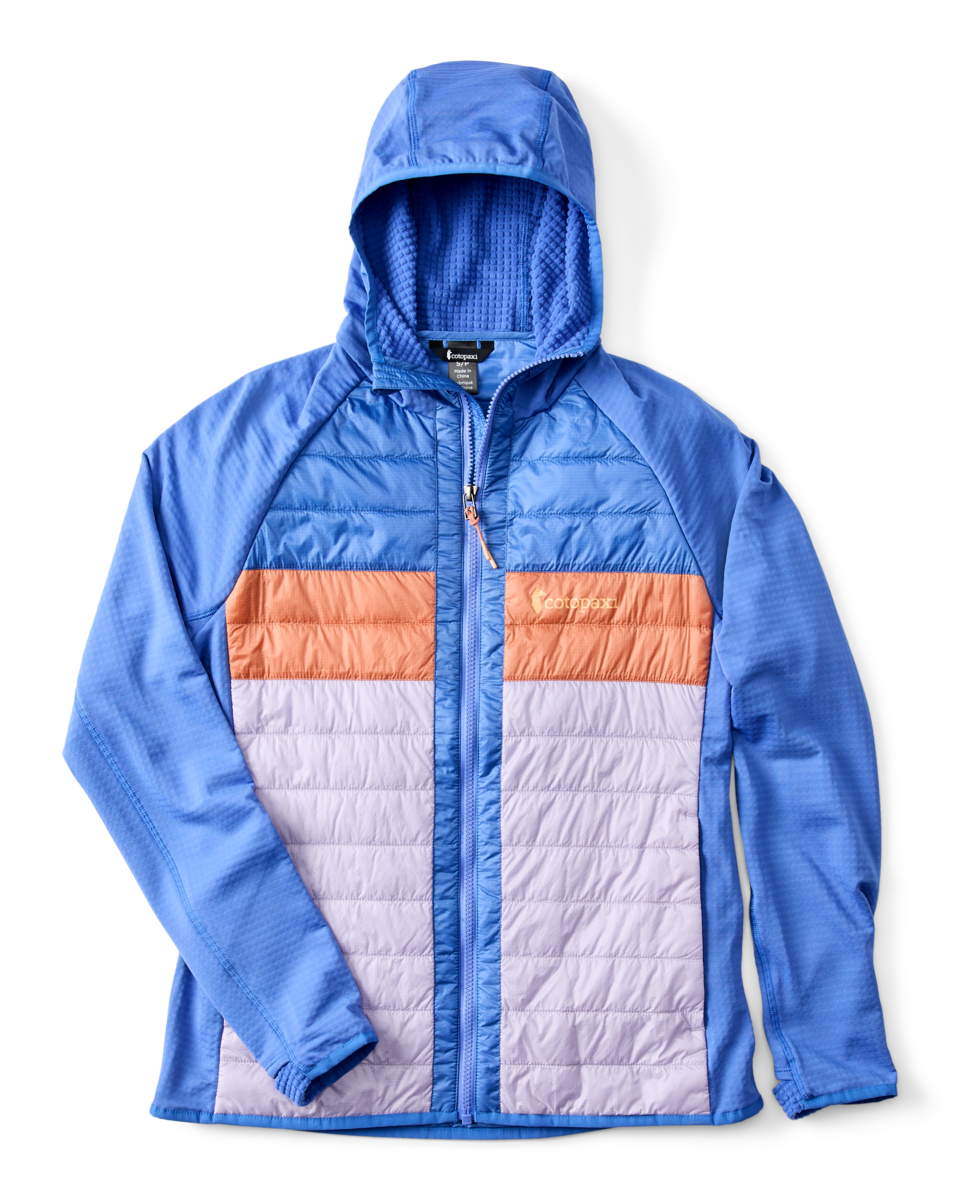 Capa Hybrid Insulated Hooded Jacket - Women's - Azure/Moonbeam - US 4587