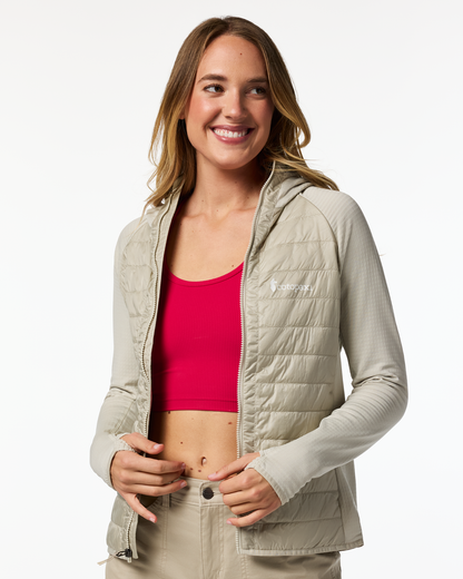 Capa Hybrid Insulated Hooded Jacket - Women's - Mineral - US 9738