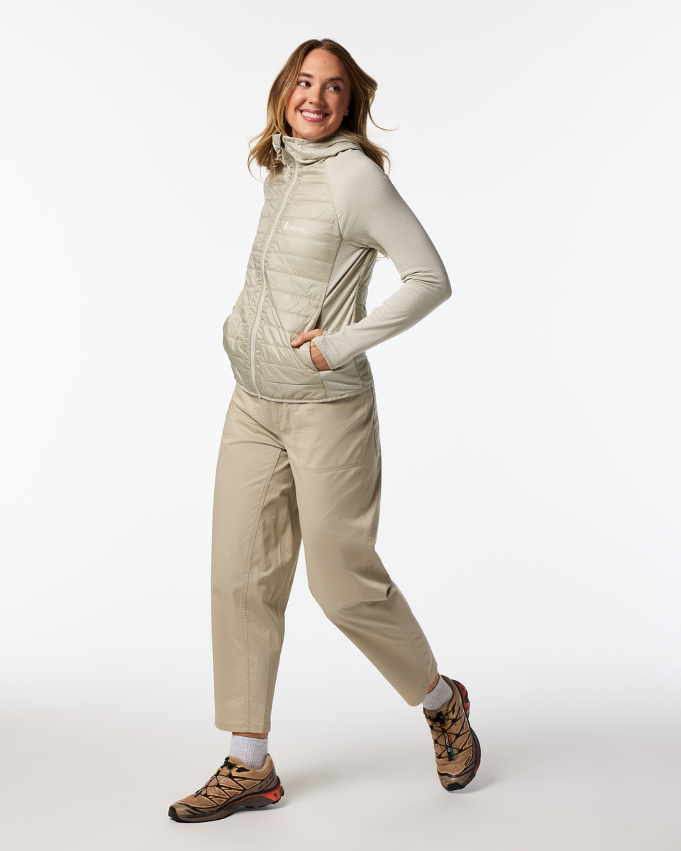 Capa Hybrid Insulated Hooded Jacket - Women's - Mineral - US 9738