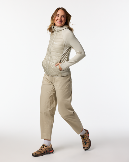 Capa Hybrid Insulated Hooded Jacket - Women's - Mineral - US 9738