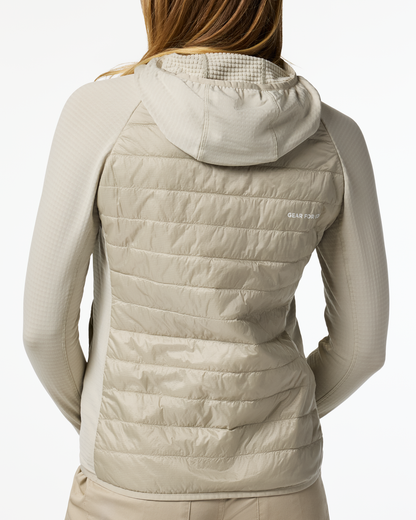 Capa Hybrid Insulated Hooded Jacket - Women's - Mineral - US 9738