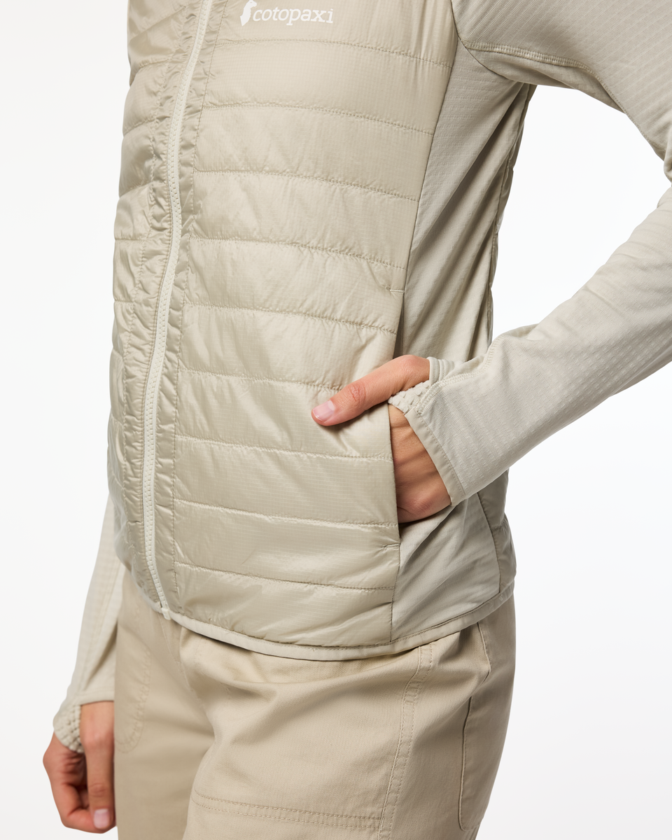 Capa Hybrid Insulated Hooded Jacket - Women's - Mineral - US 9738