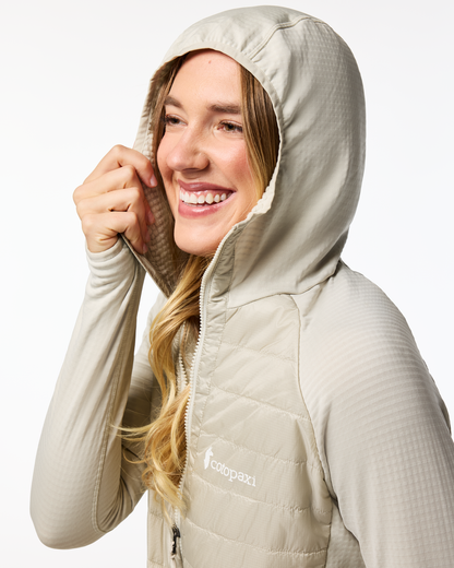 Capa Hybrid Insulated Hooded Jacket - Women's - Mineral - US 9738