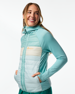Capa Hybrid Insulated Hooded Jacket - Women's - Tide Pool/Surf - US 4442