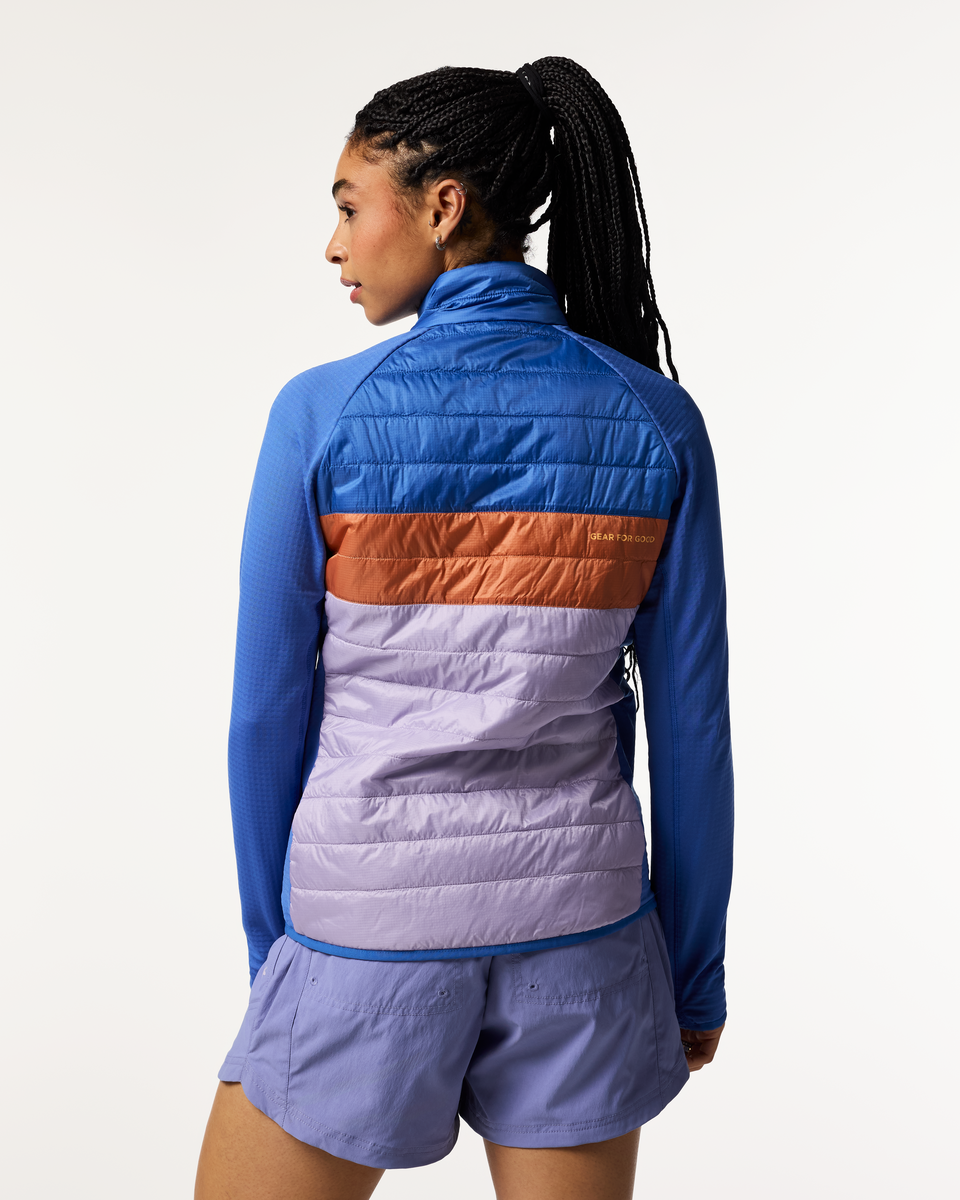 Capa Hybrid Insulated Jacket - Women's - Azure/Moonbeam - US 4011